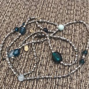 Beautiful long accent Chico’s necklace never worn